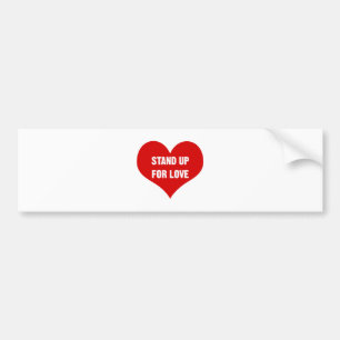 Autocollant De Voiture Debout pour l'amour