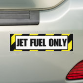 Autocollant De Voiture Décalage de l'aviation Jet Fuel Only (En voiture)