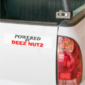 AUTOCOLLANT DE VOITURE DEEZ NUTZ (Sur camion)