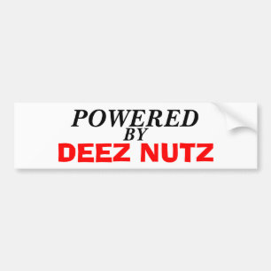 AUTOCOLLANT DE VOITURE DEEZ NUTZ