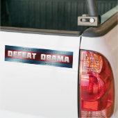 Autocollant De Voiture Défaire Obama Bumper Sticker (Sur camion)