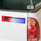 AUTOCOLLANT DE VOITURE DÉFAITE MURKOWSKI (Sur camion)