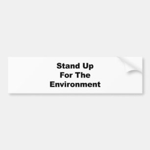 Autocollant De Voiture Défendre l'environnement