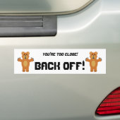 AUTOCOLLANT DE VOITURE DÉGAGEZ ! (En voiture)