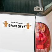 AUTOCOLLANT DE VOITURE DÉGAGEZ ! (Sur camion)