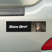 Autocollant De Voiture Dégagez Bumpersticker ! (En voiture)