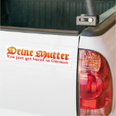 Autocollant De Voiture Deine murmurent l'adhésif pour pare-chocs (Sur camion)