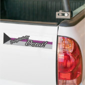 Autocollant De Voiture Délicieusement Demi ! Adhésif pour pare-chocs (Sur camion)