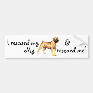 Autocollant De Voiture Délivrance Boerboel