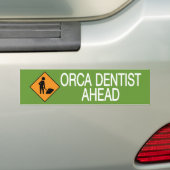 Autocollant De Voiture Dentiste Orca (En voiture)