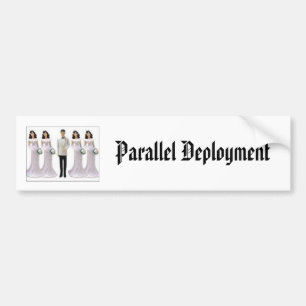 Autocollant De Voiture Déploiement parallèle