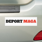 Autocollant De Voiture Déporter MAGA Anti Trump (En voiture)