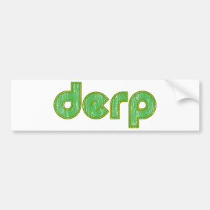 Autocollant De Voiture Derp 2