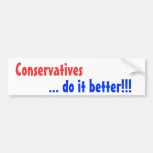 Autocollant De Voiture Des conservateurs,… il améliorent ! ! !