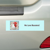 Autocollant De Voiture Des coqs ! (En voiture)