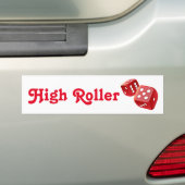 Autocollant De Voiture dés rouges (En voiture)