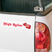 Autocollant De Voiture dés rouges (Sur camion)