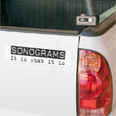 Autocollant De Voiture Des sonogrammes il est (Sur camion)