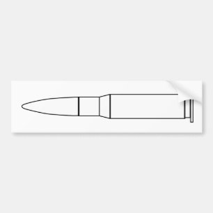 Autocollant De Voiture Dessin de la puce de fusil