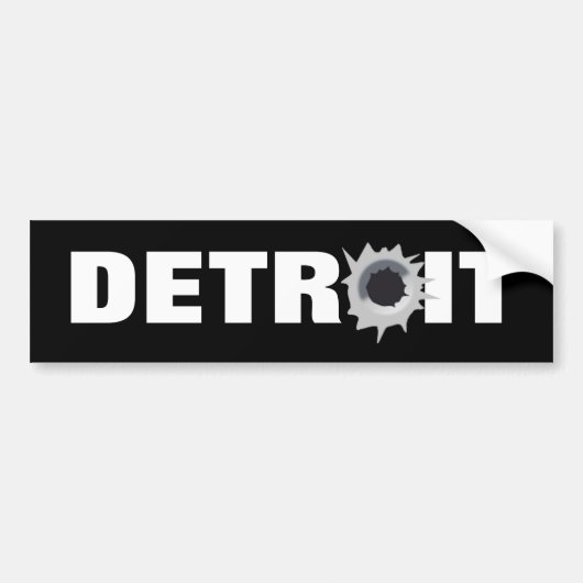 Autocollant De Voiture Detroit (Devant)