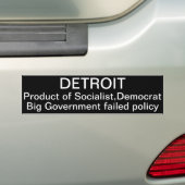 AUTOCOLLANT DE VOITURE DETROIT (En voiture)