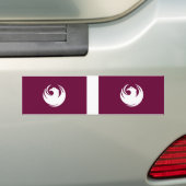 Autocollant De Voiture DEUX drapeaux de Phoenix (En voiture)
