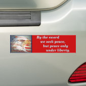 Autocollant De Voiture Devise de l'État du Massachusetts (En voiture)