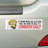 Autocollant De Voiture Devrons-nous l'appeler un Combover Eagle ? (En voiture)