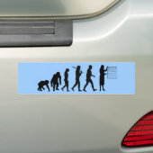 Autocollant De Voiture Diagramme d'oeil optique d'évolution (En voiture)