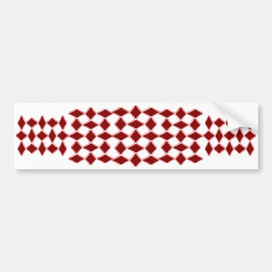 Autocollant De Voiture Diamants (Devant)