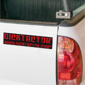 Autocollant De Voiture DICKTECTOR-PARE-CHOCS-AUTOCOLLANT-j (Sur camion)