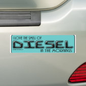 AUTOCOLLANT DE VOITURE DIESEL (En voiture)