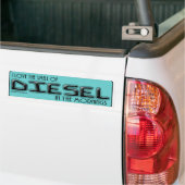 AUTOCOLLANT DE VOITURE DIESEL (Sur camion)