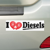 Autocollant De Voiture DieselHeart2 (En voiture)