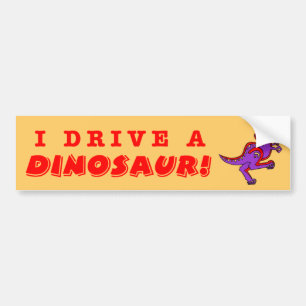 Autocollant De Voiture Dinosaure