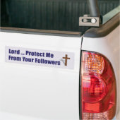 Autocollant De Voiture Disciples de seigneur Protect Me From Your (Sur camion)