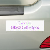 Autocollant De Voiture Disco Tous les devis de nuit (En voiture)