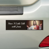 Autocollant De Voiture Discutez Un Peu Avec Jesus Car (En voiture)
