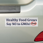 Autocollant De Voiture Dites NON à GMO (En voiture)