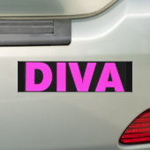 Autocollant De Voiture Diva (En voiture)
