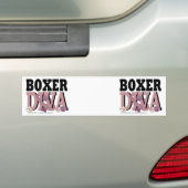 Autocollant De Voiture DIVA de boxeur (En voiture)