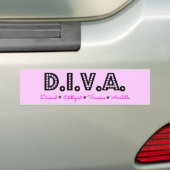 Autocollant De Voiture DIVA femme divorcée (En voiture)