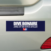 Autocollant De Voiture Dive Bonaire Bumpersticker (En voiture)