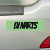 AUTOCOLLANT DE VOITURE DJ NARTS (En voiture)