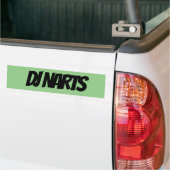 AUTOCOLLANT DE VOITURE DJ NARTS (Sur camion)