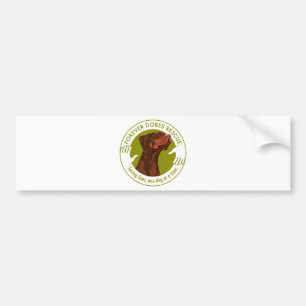 Autocollant De Voiture dobe-red-uncropped-ear-logo-8-29-11