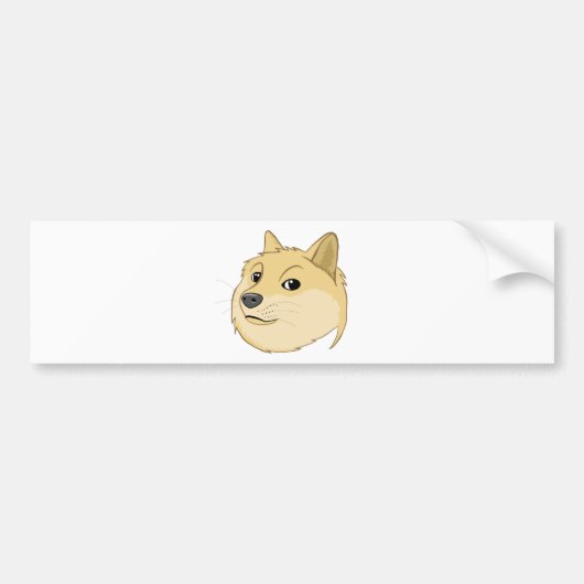 Autocollant De Voiture Doge (Devant)