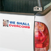 Autocollant De Voiture Donald que nous Overcomb (Sur camion)