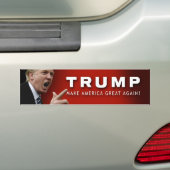 Autocollant De Voiture Donald Trump 2016 (En voiture)