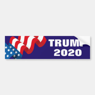 AUTOCOLLANT DE VOITURE DONALD TRUMP 2020